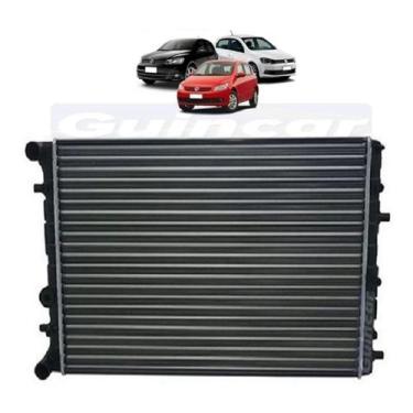 Imagem de Kit Radiador Condensador Ventoinha G5 G6 G7 Saveiro C Ar 2009 em Diant