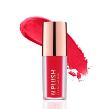 Imagem de Batom e Blush BT Plush - Bruna Tavares Cor:Ruby