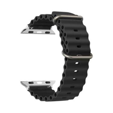 Imagem de Pulseira Ocean Para Apple Watch Ultra 3 2, Compatível Com iWatch Serie