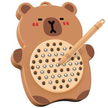 Imagem de Desenho Magnético Bichos Pocket Didático Anti Stress Ansiedade Origina