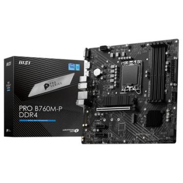 Imagem de Placa Mãe MSI PRO B760M-P DDR4,Intel LGA 1700, mATX, DDR4