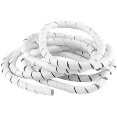 Imagem de Organizador de Cabos Espiral Forceline 12x1,1mm Branco 3m - FORCE LINE