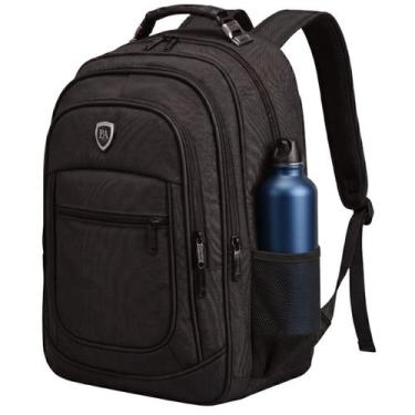 Imagem de Mochila Bolsa Grande Reforçada Cabo de Aço Notebook Faculdade Trabalho