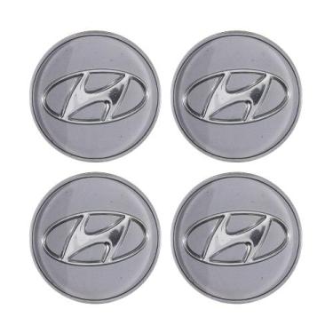 Imagem de Kit Calota Centro Roda Original Hyundai Creta Elantra Sonata - GFM, PR