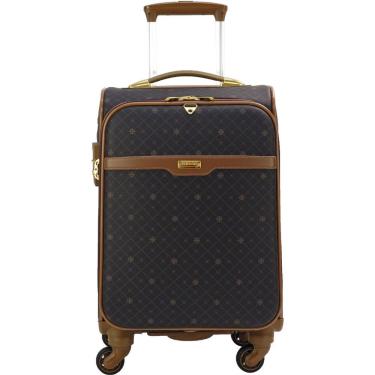 Imagem de Mala De Viagem 10kg Pequena De Bordo Com Porta Notebook E Rodas 360º - Munique Gold - L...