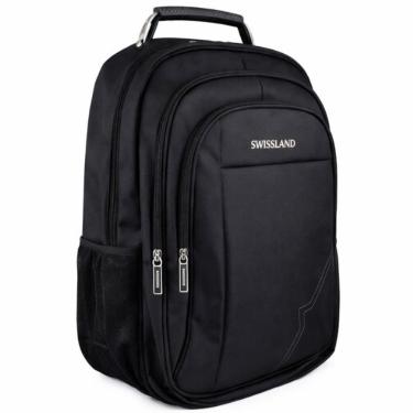 Imagem de Mochila Masculina Notebook 18 Trabalho Resistente Alças Acolchoadas- Black Panter - Yins