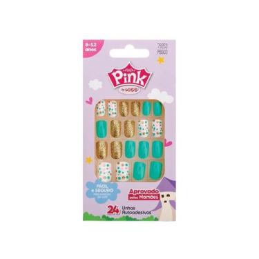 Imagem de Unhas Postiças Infantil - Pink - Kiss New York