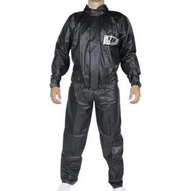 Imagem de Capa de Chuva Unissex Pvc Tornado Pantaneiro Preto, Preto, P
