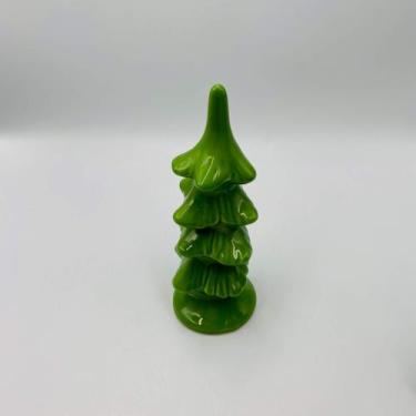 Imagem de Árvore Decorativa de Natal Verde 7x7x19,5cm- Luiz Salvador