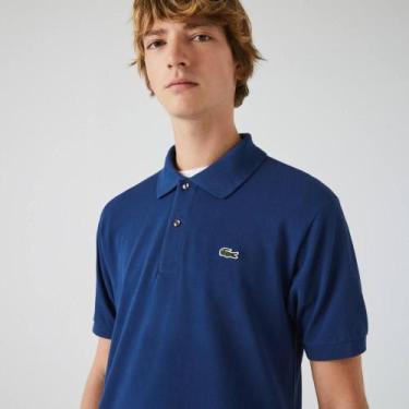 Imagem de Camisa Polo de Caimento Clássico Original L.12.12 - Lacoste, 4GG, Azul