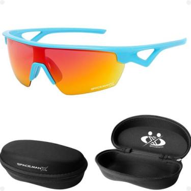 Imagem de oculos Corrida Esportivo Uv400 Ciclismo Bike Protecao + Case qualidade