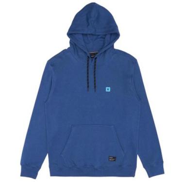 Imagem de Moletom Hurley Canguru Mini Icon II WT25 Masculino Marinho, GG, Gulf b