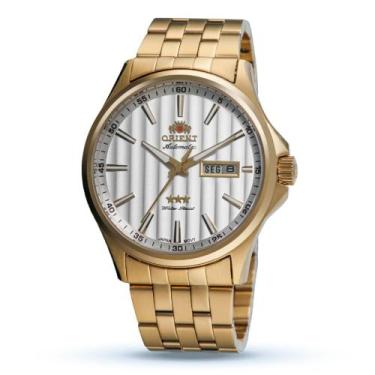 Imagem de Relógio ORIENT masculino automático mecânico 469GP043NH S1KX