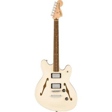 Imagem de Guitarra Affinity Series Starcaster Deluxe LRL OWT 0378450505 - Squier