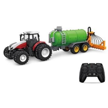 Imagem de Trator com controle remoto e distribuidor de fertilizante cp166190 789
