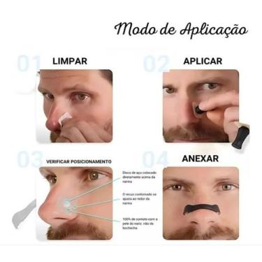 Imagem de Kit de Dilatadores Nasais Magnético Anti-ronco e Esportivo - genérico