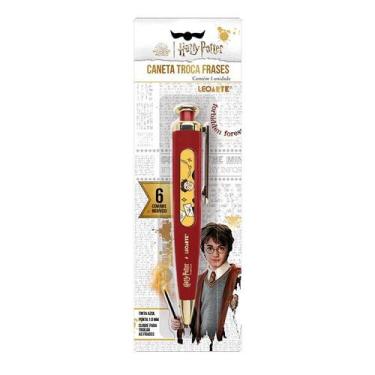 Imagem de Caneta Esferográfica Harry Potter Troca Frases 97184VM 1.0mm - Leo&Leo