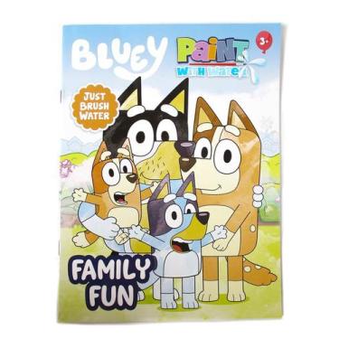 Imagem de Livro para Pintar com Água Making the Grade Bluey 20x27 cm