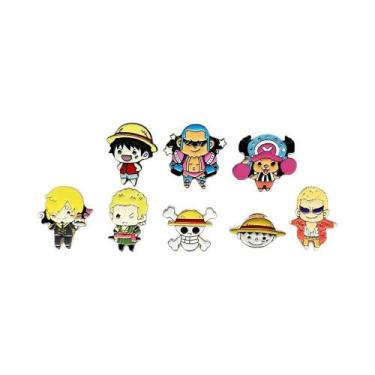 Imagem de Broches Colecionáveis De Cosplay One Piece Anime Roronoa Zoro Monkey D