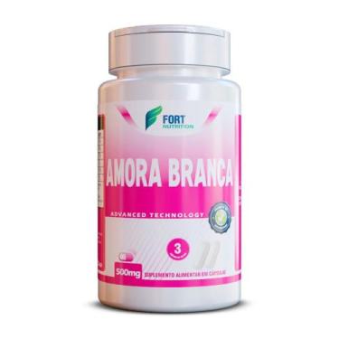 Imagem de Amora Branca (morus alba) 500mg 120 Cápsulas  Saúde Natural e Bem-Esta
