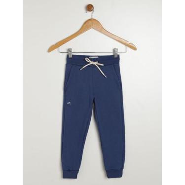 Imagem de Calça Moletom Com Punho Infantil Para Menino- MARINHO - FBR, 6, Marinh