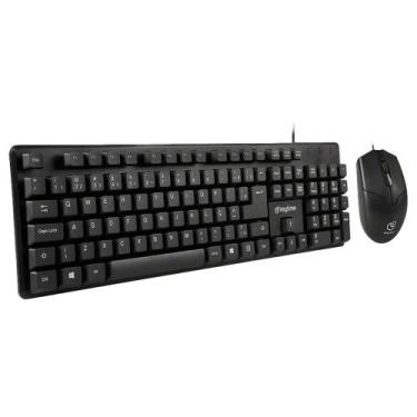 Imagem de Combo Keytime Teclado + Mouse Smartink Preto - MULTILASER