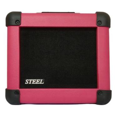 Imagem de Amplificador Guitarra E-Sound Steel 20Gt Rosa 15W RMS Compacto - E. So