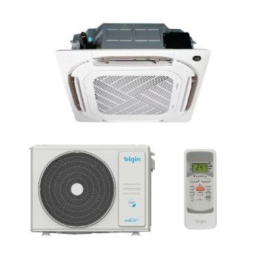 Imagem de Ar Condicionado Cassete Eco Inverter Elgin 4 Vias 24.000 BTUs Quente E