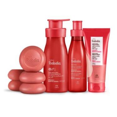 Imagem de Kit Tododia Morango e Baunilha Dourada - NATURA
