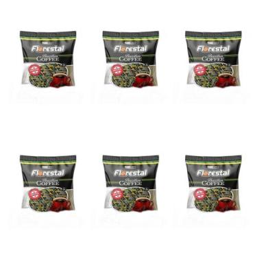 Imagem de Kit 06 Bala de Cafe Florestal Brazilian Coffee 400g