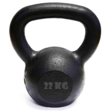 Imagem de Kettlebell Pintado 22 Kg Crossfit Treinamento Funcional Musculação Kl Master Fitness 