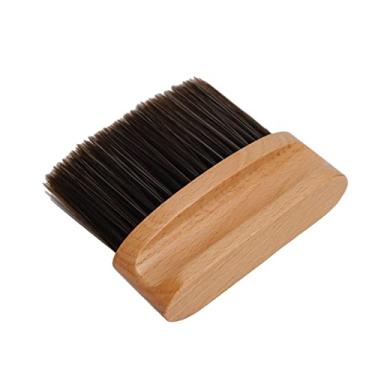 Imagem de Escova para varrer o cabelo, escova de limpeza de cabelo de barbeiro, leve, bom efeito de pentear para salão de cabeleireiro para uso doméstico