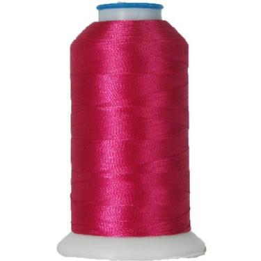 Imagem de Threadart Linha de bordado de máquina de poliéster da carretel - Nº 484 - Framboesa - 1000 m - 40 wt - 220 cores disponíveis