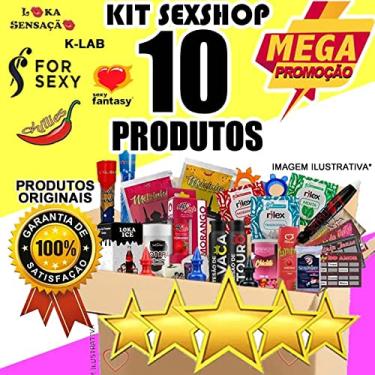 Imagem de Kit Sex Shop com 10 Produtos Eróticos