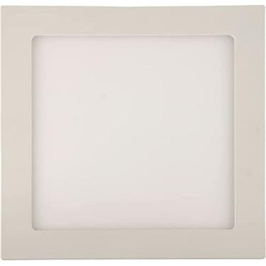Imagem de Painel Led Brilia Embutir Quadrado 220x220x08mm Branco 18W Autovolt 100-240V 4000 K - Neutro