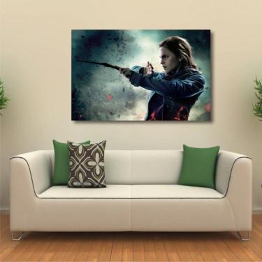 Imagem de Quadro Harry Potter Hermione com Tela em Tecido
