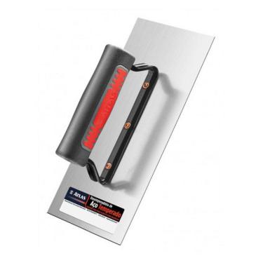 Imagem de Desempenadeira de Aço Temperado Lisa 12x25cm REF-143 Atlas