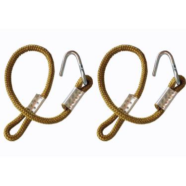 Imagem de Extensor Corda Rede De Dormir Gancho Parede 01 Par Caramelo