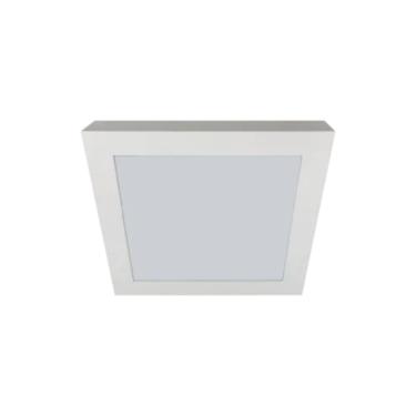 Imagem de Plafon Led Quadrado Sobrepor 20 X 20cm 16w - Romalux | 6000k