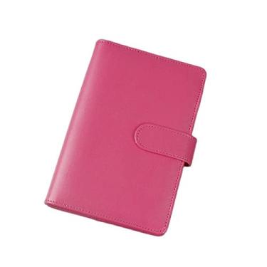 Imagem de Cor A5 A6 6 Pasta de Argolas PU Pasta de Couro para Caderno Capa de Caderno Caderno Diário Papelaria, 07, A5