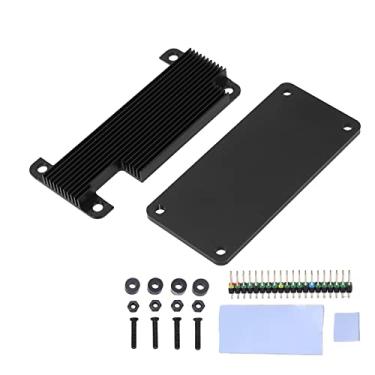 Imagem de Capa protetora para Raspberry Pi Zero 2W,dissipador de calor de liga de alum¨ªnio Resfriador Raspberry Pi Inv¨®lucro Inv¨®lucro Acess¨®rio de resfriamento r¨¢pido(Black), Capa protetora para Raspberr