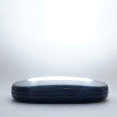 Imagem de Riloer Luz de teto de carro LED recarregável por USB 12 V luz de teto de carro para carro/RV/reboque/campista/barco, branco natural/azul gelo