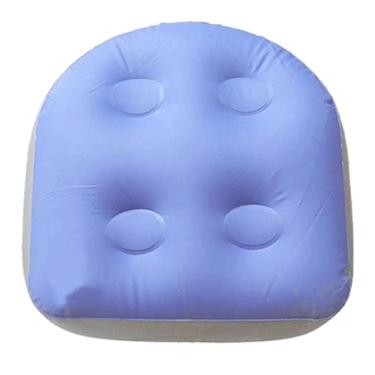 Imagem de Fenteer Almofada Inflável Para Banheira De Hidromassagem Com Ventosa Para Assento De Elevação Spa