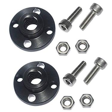 Imagem de Pacote com 2 parafusos de chumbo para impressora 3D Z Axis T8 Porca POM para Prusa I3 MK2 MK2S MK3 Impressora 3D Porca de parafuso de motor trapézio