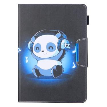 Imagem de CUTTIZ Capa de tablet colorida universal elegante compatível com capa flip de 7 polegadas 8 polegadas 10 polegadas capa inserível cartão multifuncional suporte capa de couro (P44,4 em geral)