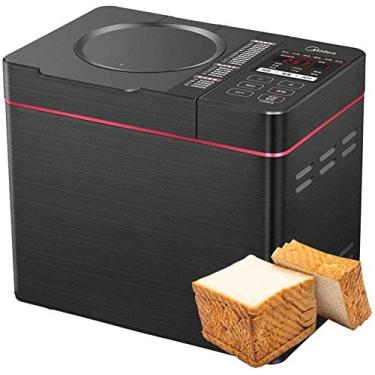 Imagem de Máquina de fazer pão elétrica doméstica automática inteligente para fazer pão com granulado de frutas faça você mesmo multifuncional misturador de massa pão torradeira de café atualizado
