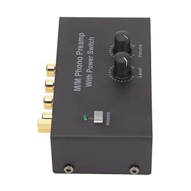 Imagem de Mini phono pré-amplificador profissional pp500 ue conector 100-240 v phono toca-discos computador eletrônico pré-amplificador