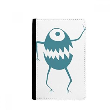 Imagem de Porta-passaporte Cyclops criatura alienígena Notecase Burse carteira capa porta-cartão, Multicolor