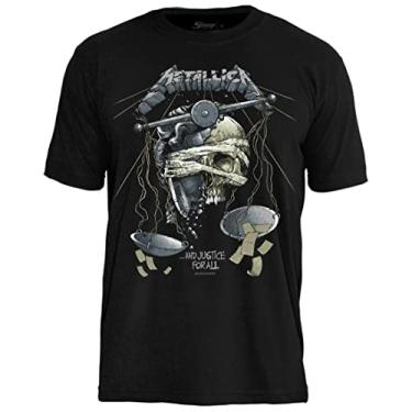 Imagem de Camiseta Metallica Justice Luke Cor:Preto;Tamanho:PP
