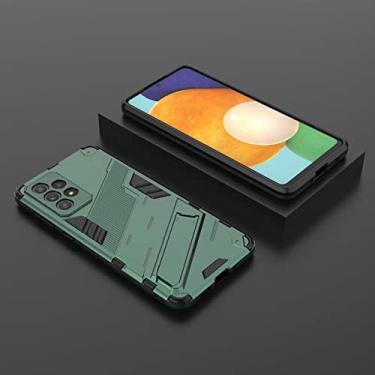 Imagem de Para Samsung A13 A23 A33 A53 A73 M13 M33 Phone Case Armor Cover Para Samsung Galaxy S22 Ultra S21 Plus A52 A52S A72 4G 5G, Verde Escuro, Para Samsung A13 4G